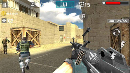 枪袭之战3D游戏