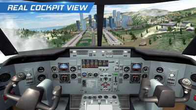 飞机飞行员模拟器游戏