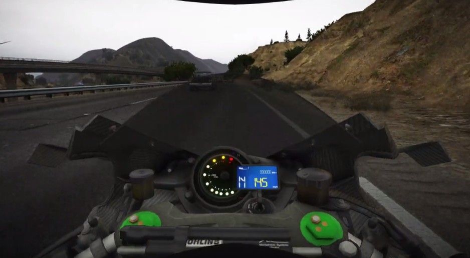 川崎h2摩托车驾驶模拟器图片