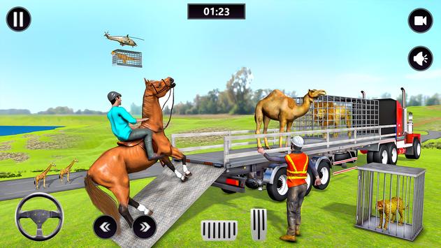 动物运输3D卡车