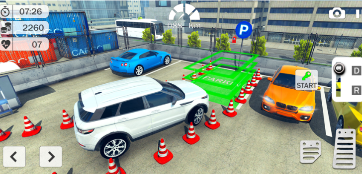 普拉多停车场驾驶游戏图片