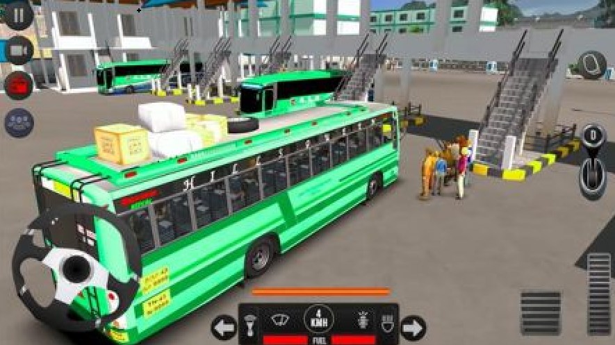现代交通城市巴士