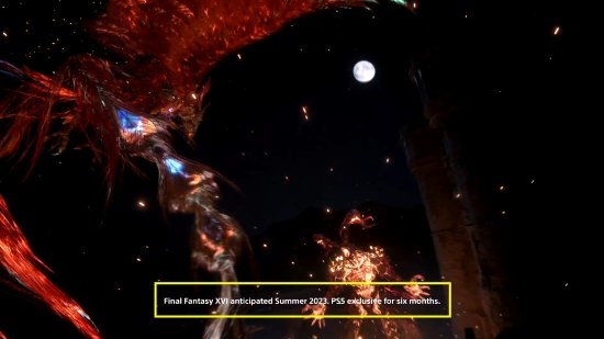 索尼新广告泄密：《最终幻想16》PS5平台独占6个月