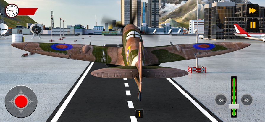 飞机飞行模拟3D游戏