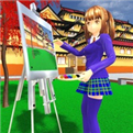 动漫女孩生活高中3D游戏 v1.0